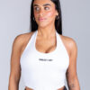 HALTER NECK TOP SOFT CORE FORM WHITE