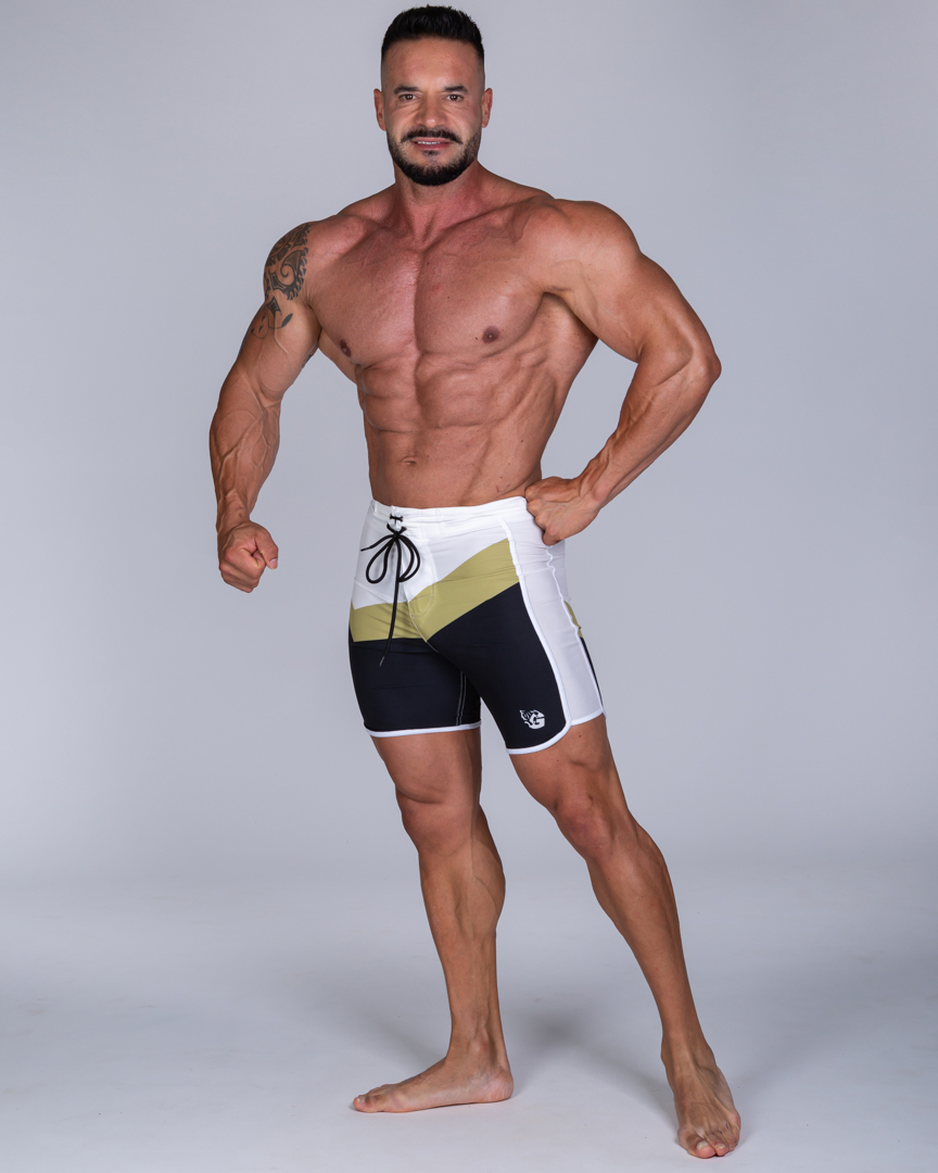 MEN’S PHYSIQUE SHORTS CLASSIC GOLD - Image 3