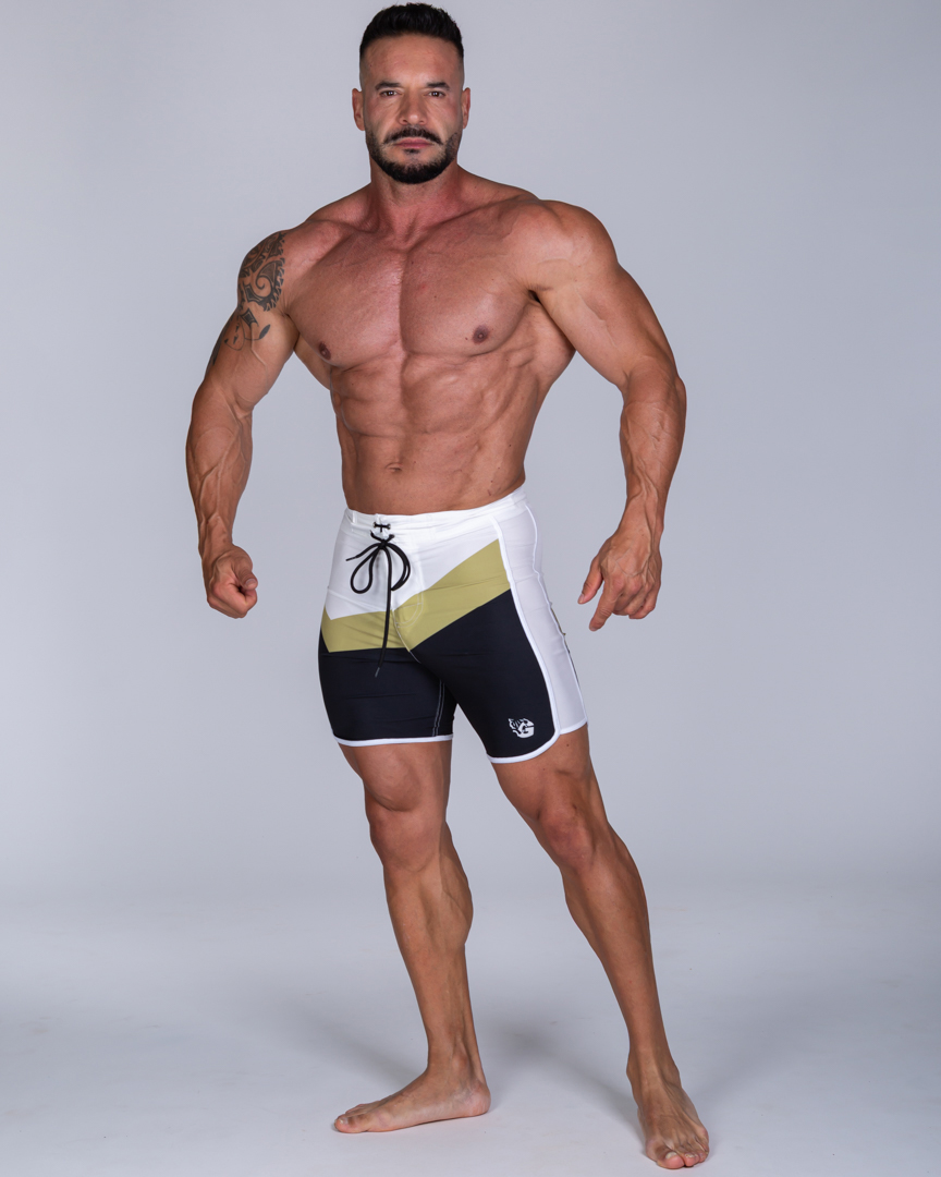 MEN’S PHYSIQUE SHORTS CLASSIC GOLD - Image 6