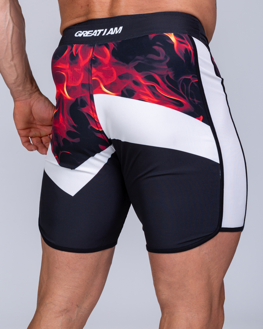Alternative view of MEN’S PHYSIQUE SHORTS INFERNO