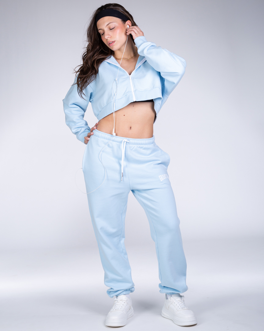 Alternative view of JOGGERS BRAND IDENTITY CYAN