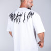 OVERSIZED T-SHIRT DYSTOPIA WHITE - Great I Am