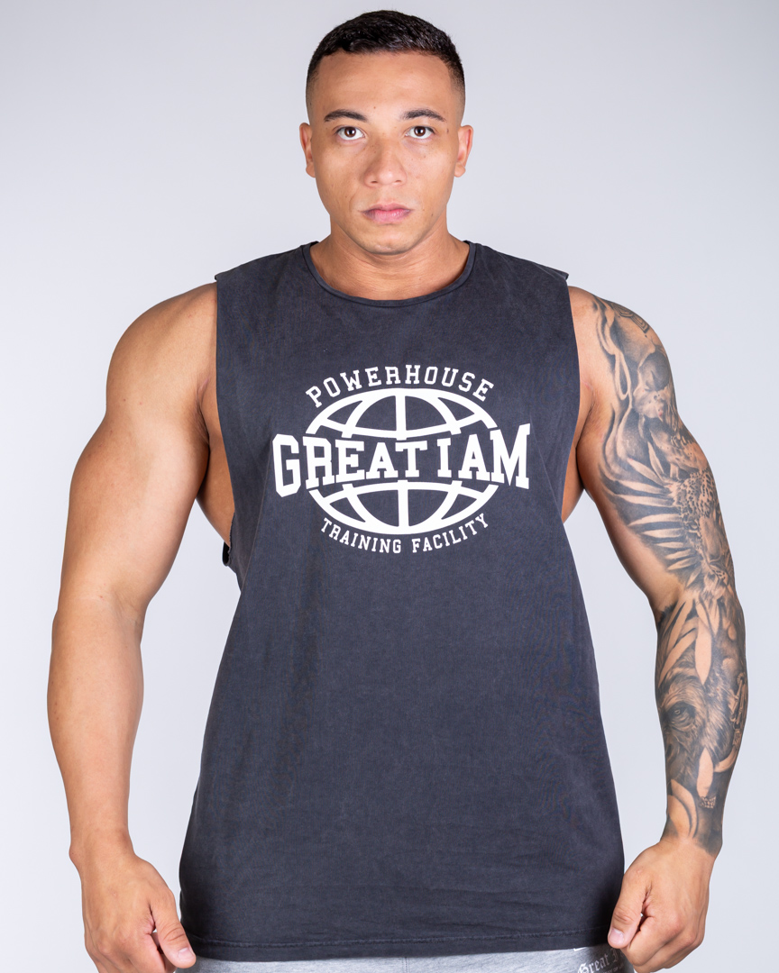 SLEEVELESS POWERHOUSE WASHED - Image 6