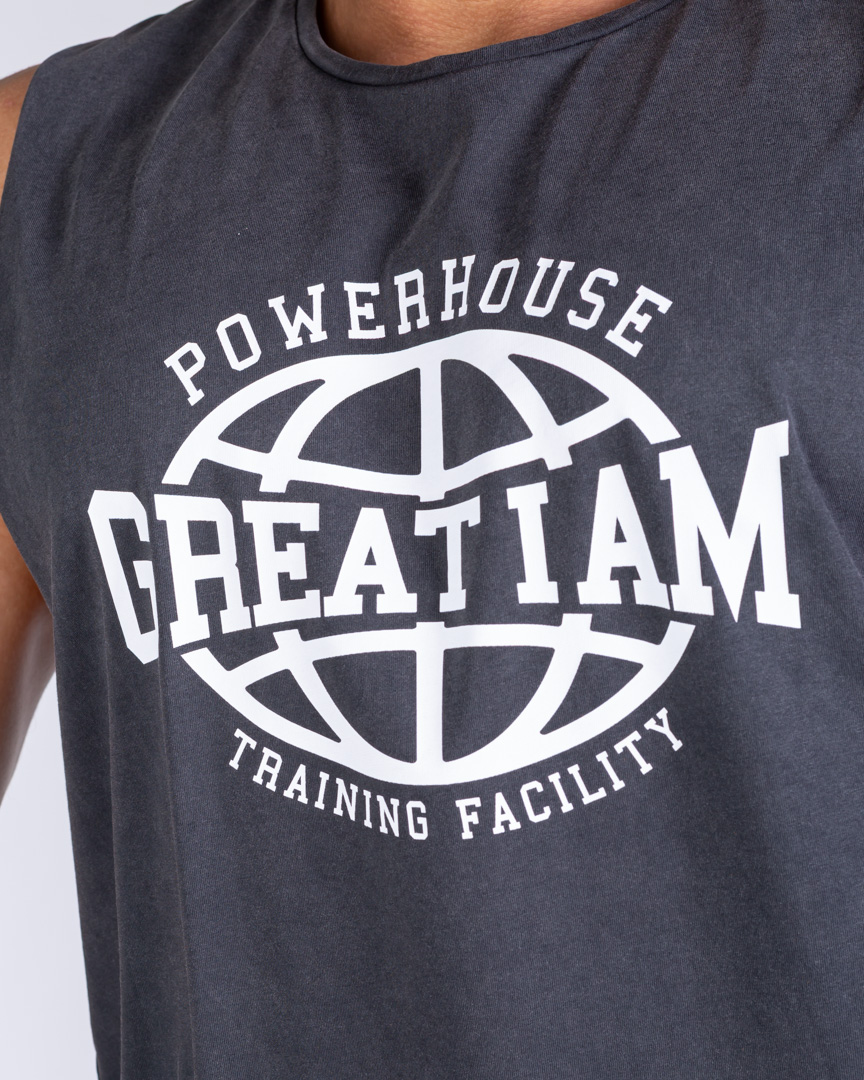 SLEEVELESS POWERHOUSE WASHED - Image 4