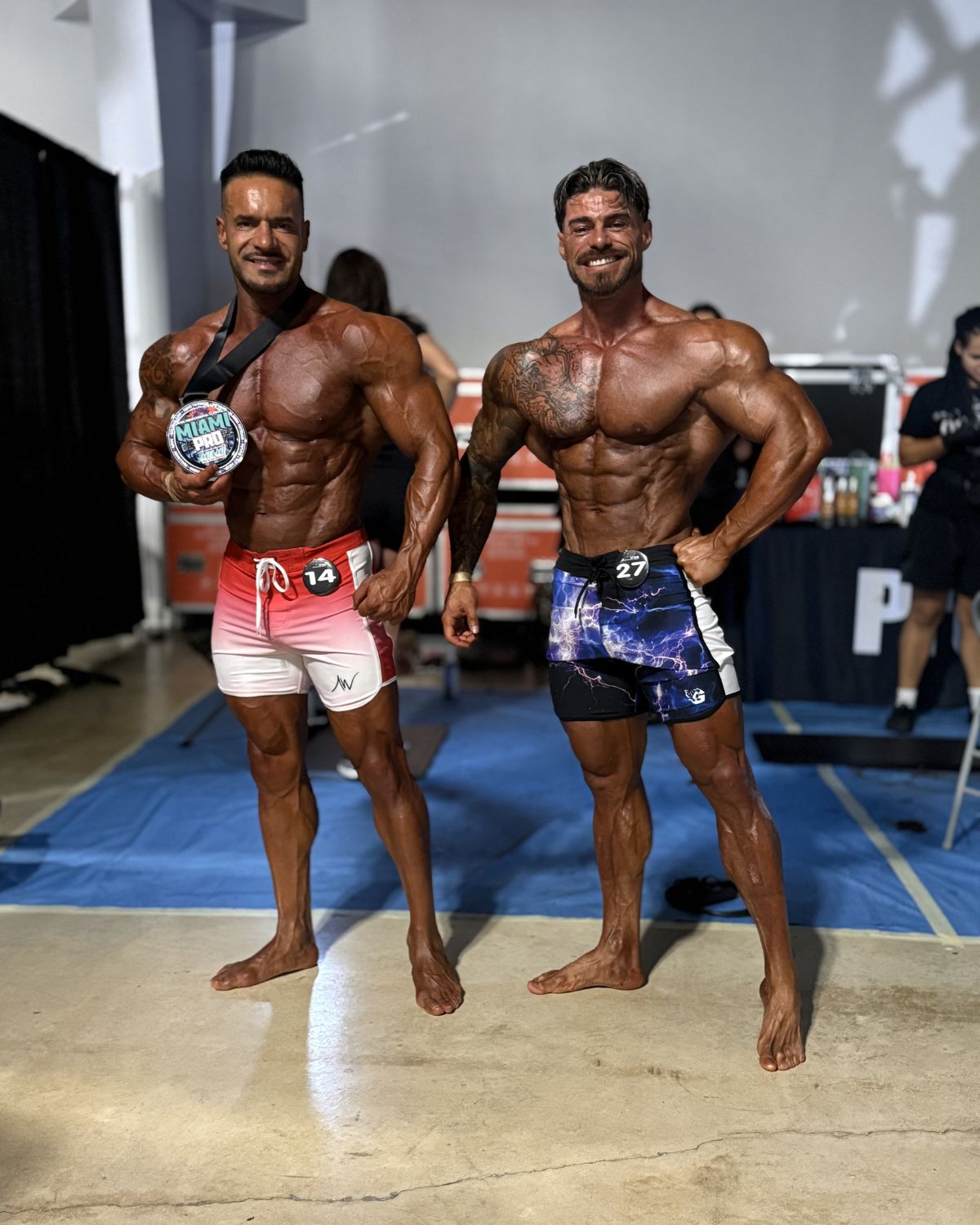 Filipe Martins e Nélson Rodrigues em Miami