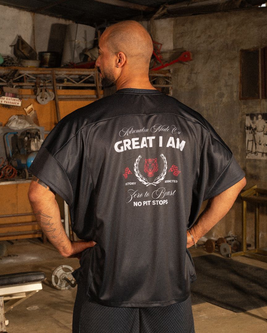 98RACING AMERICAN JERSEY WIDE FIT BLACK