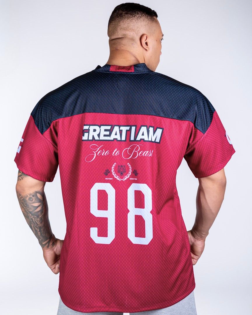 Alternative view of 98RACING AMERICAN JERSEY RED