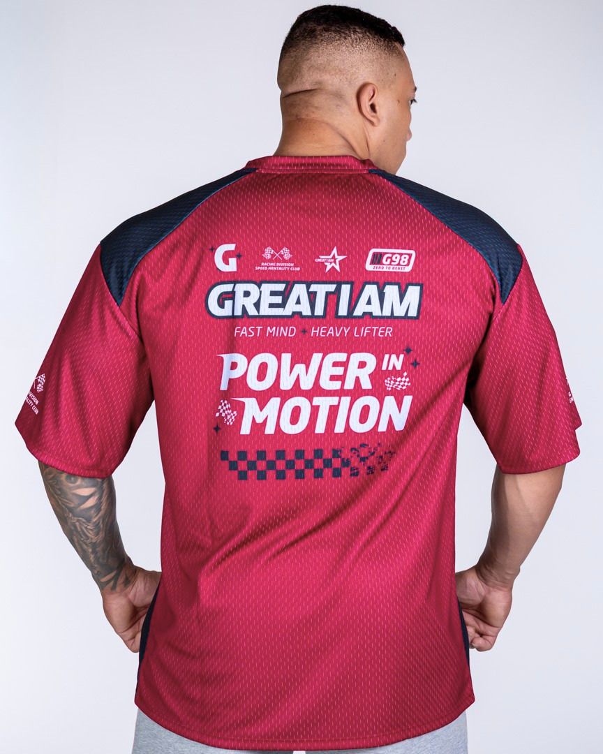 98RACING PWR AMERICAN JERSEY RED - Image 5