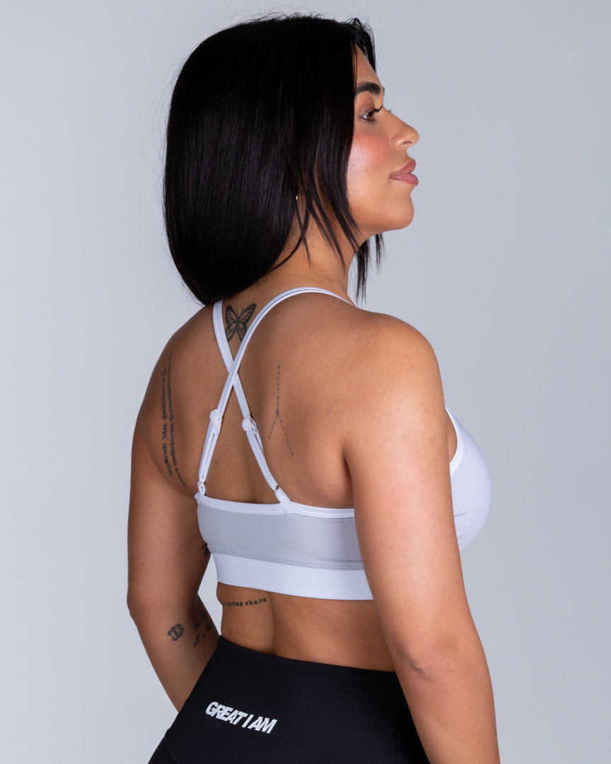 Alternative view of EVERYDAY STRAPPY BRA CONTOUR GREY