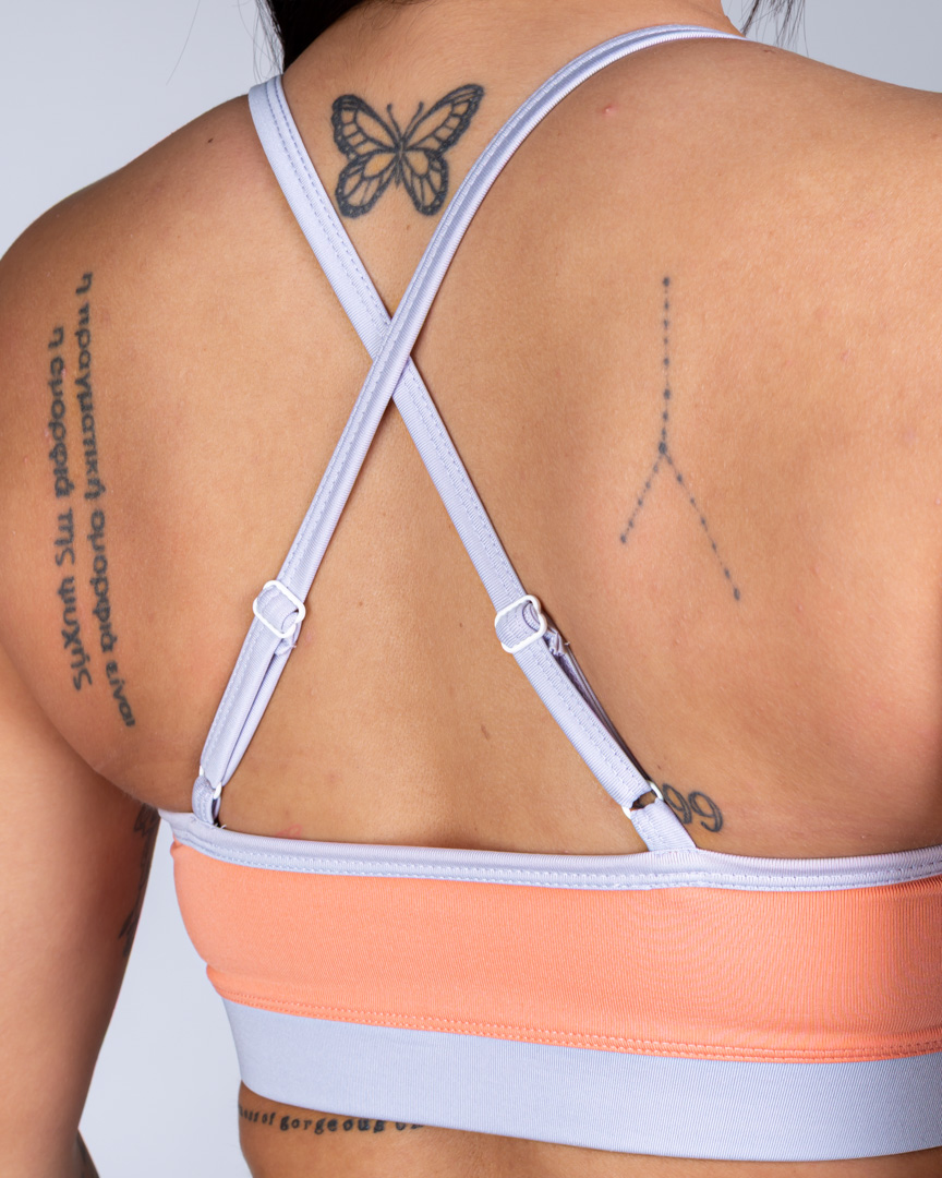 EVERYDAY STRAPPY BRA CONTOUR ORANGE - Image 4