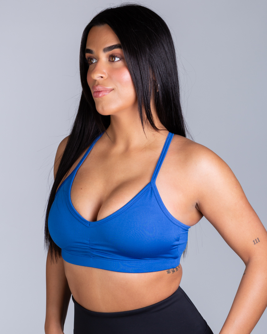 EVERYDAY STRAPPY BRA GREAT I AM BLUE - Image 3