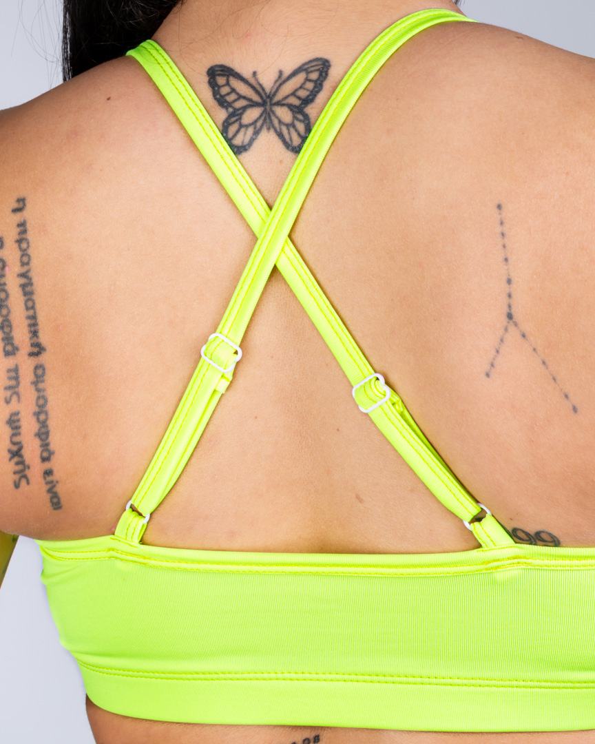EVERYDAY STRAPPY BRA TIGER YELLOW - Image 5