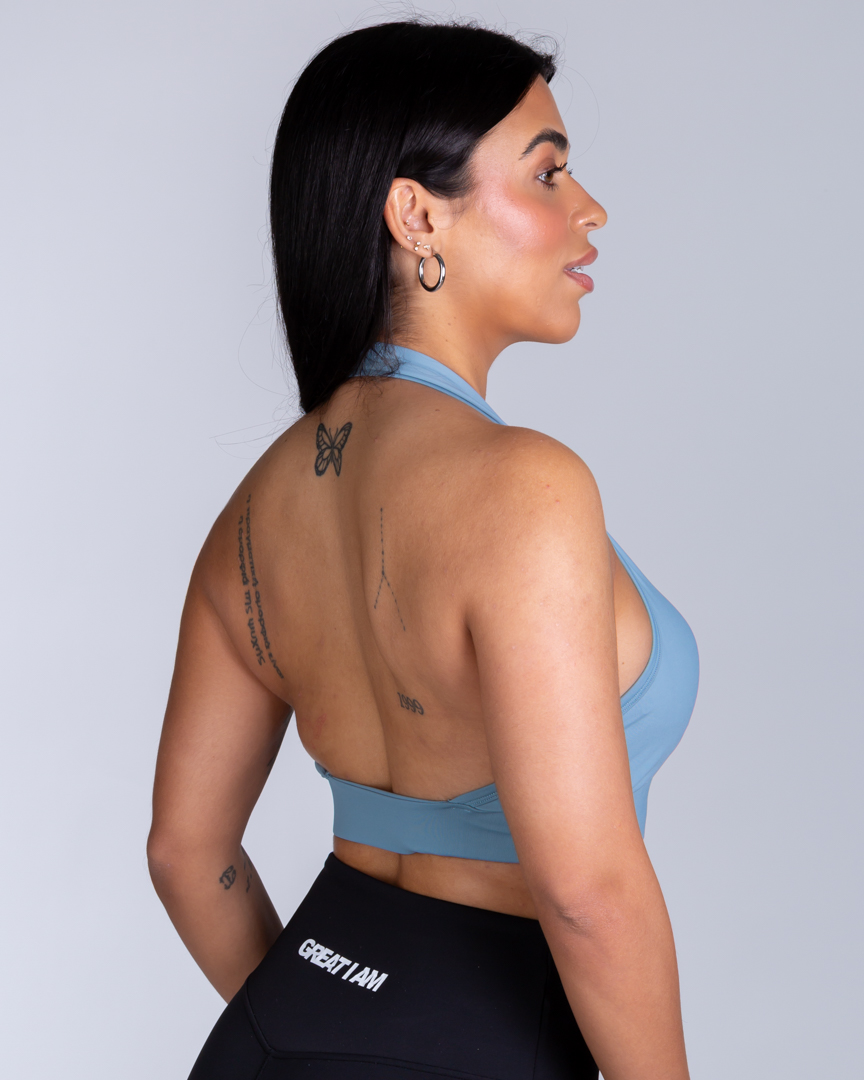 HALTER NECK BRA GREAT I AM ICE - Image 3