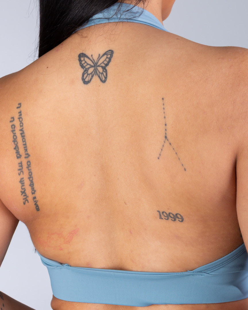 HALTER NECK BRA GREAT I AM ICE - Image 5