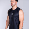 MUSCLE FIT TANKTOP BLACK
