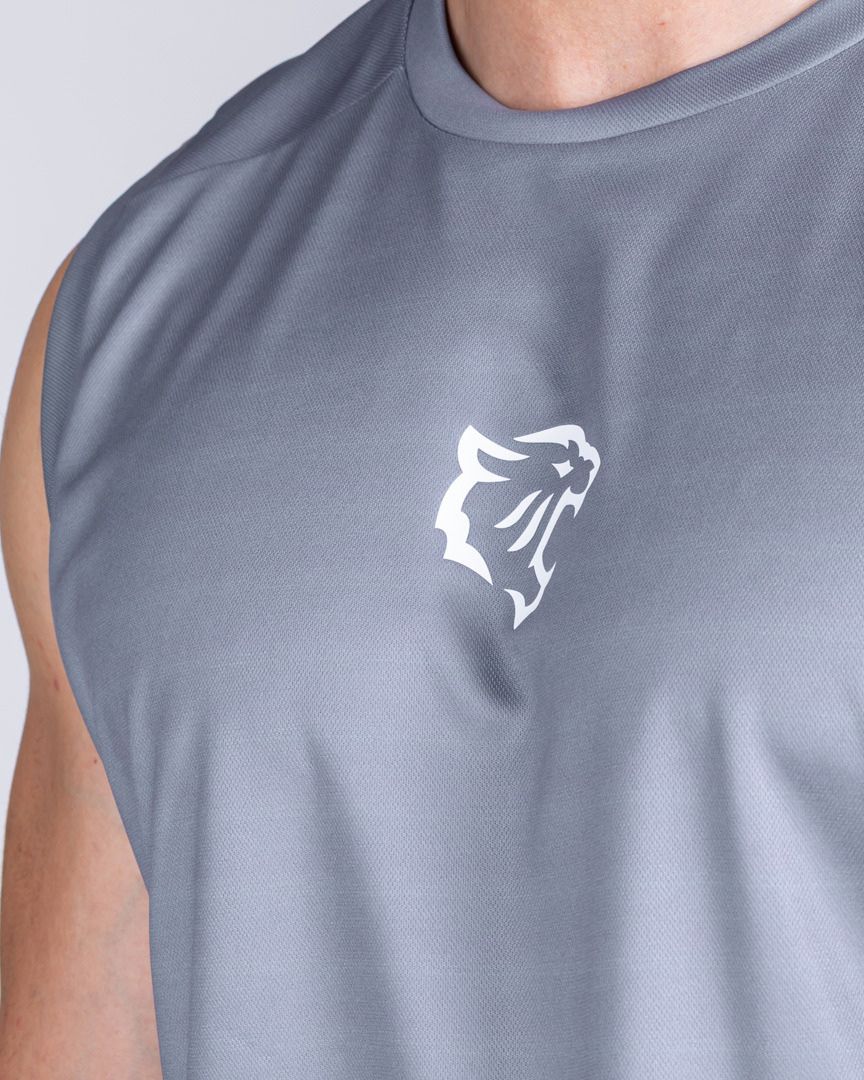 MUSCLE FIT TANKTOP GREY - Image 4