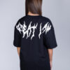 OVERSIZED T-SHIRT DYSTOPIA BLACK - Great I Am