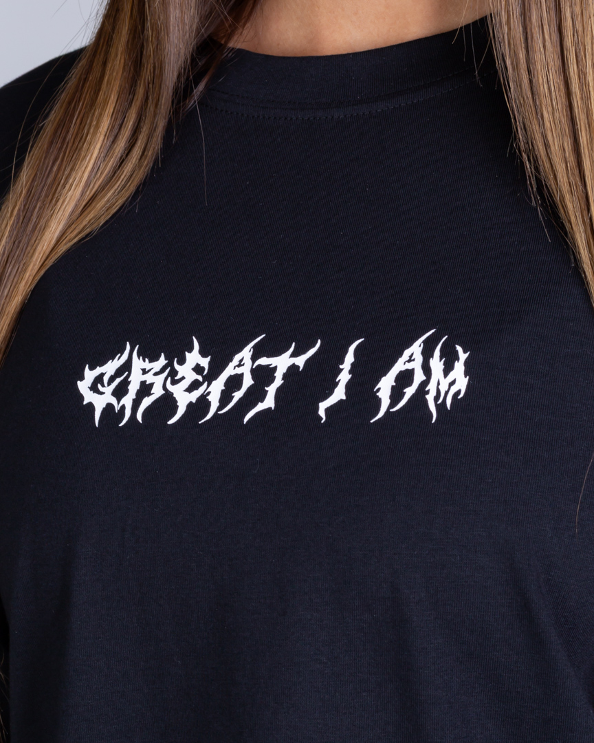 OVERSIZED T-SHIRT DYSTOPIA BLACK - Image 5