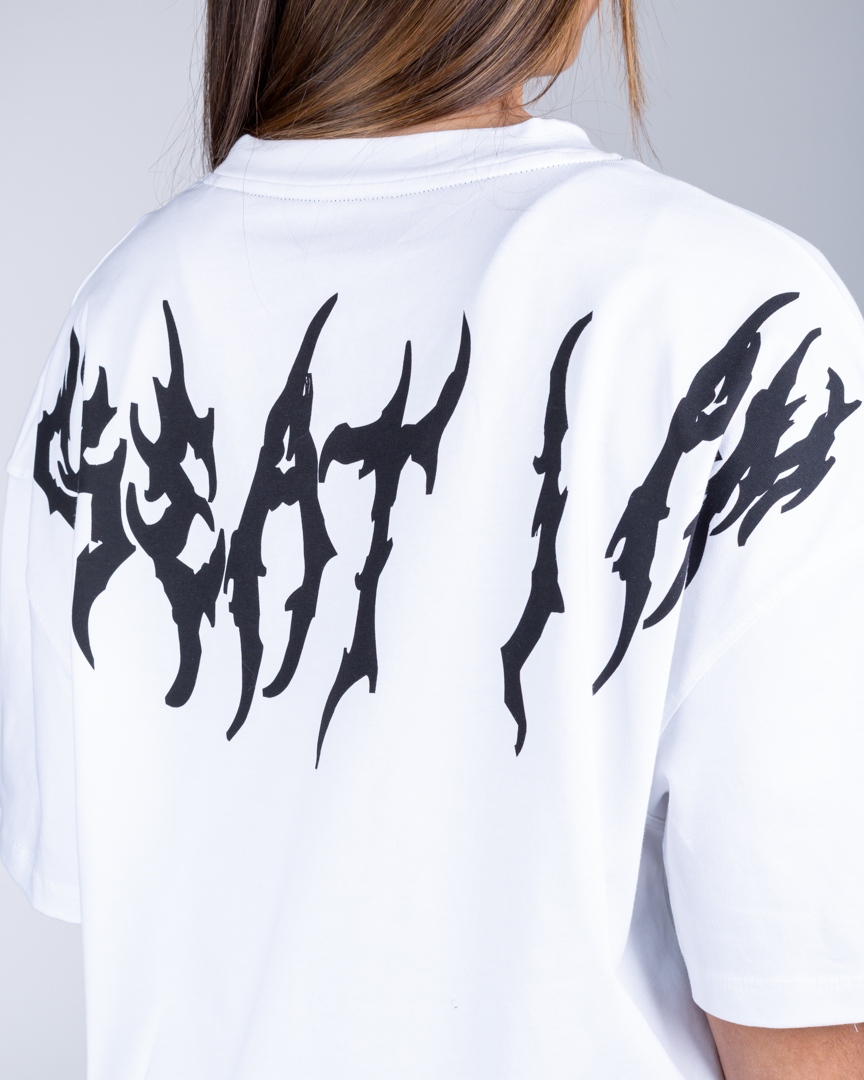 OVERSIZED T-SHIRT DYSTOPIA WHITE - Image 8