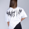 OVERSIZED T-SHIRT DYSTOPIA WHITE - Great I Am