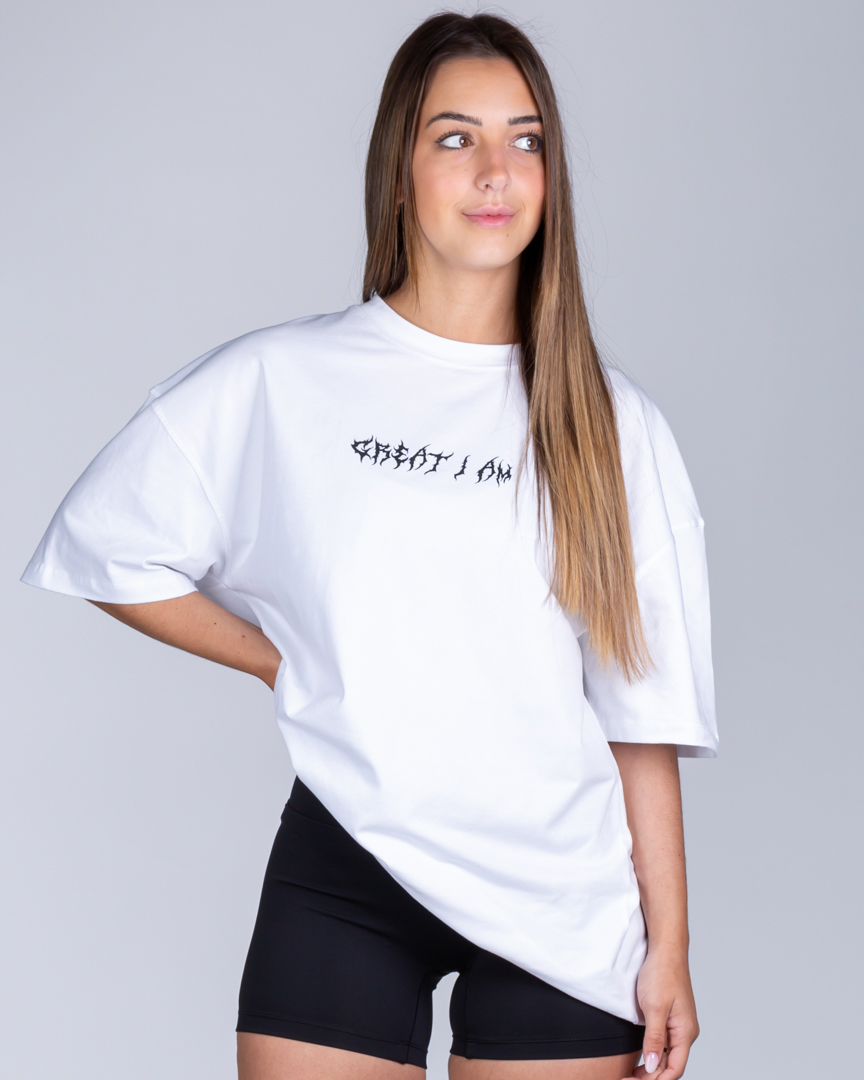 OVERSIZED T-SHIRT DYSTOPIA WHITE - Image 10