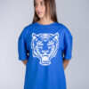 OVERSIZED T-SHIRT TIGER ESSENTIAL BLUE - Great I Am