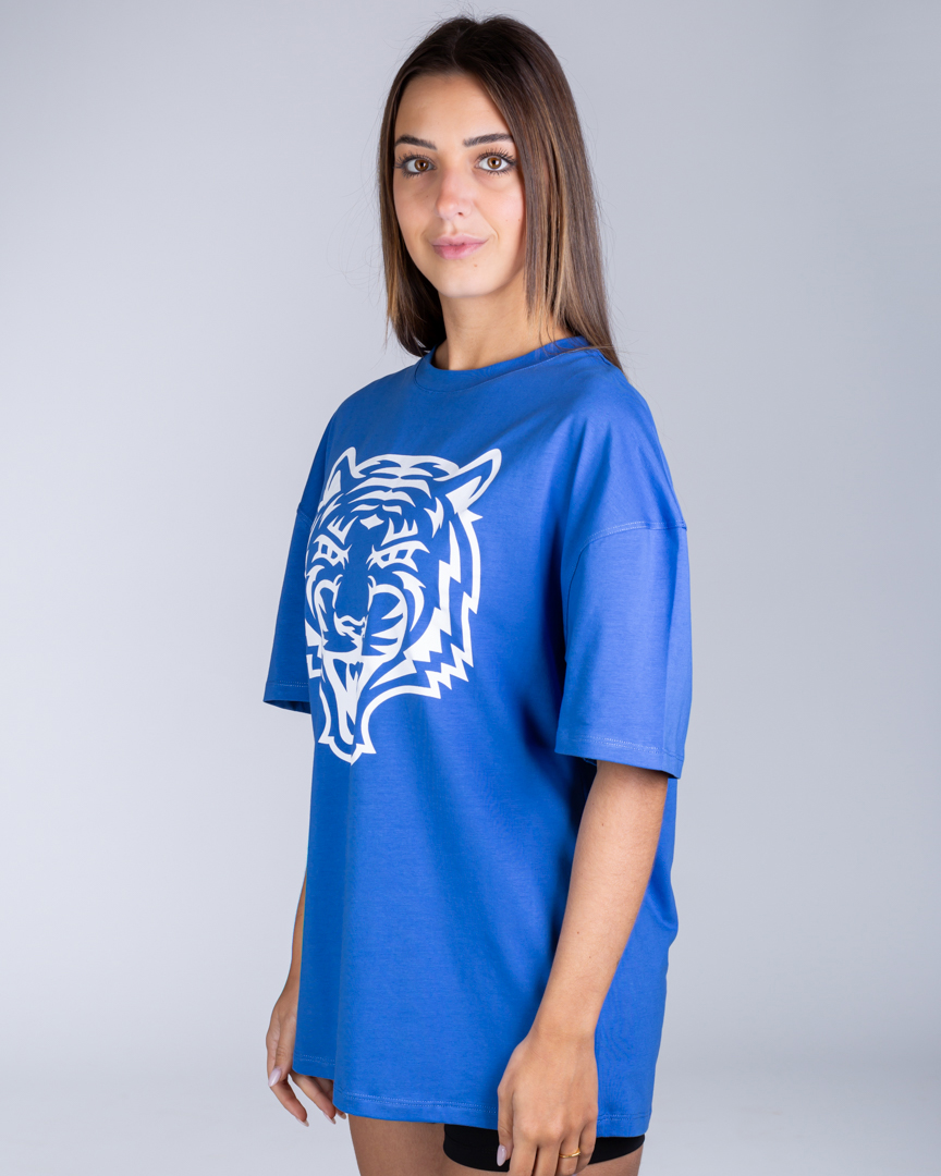 Alternative view of OVERSIZED T-SHIRT TIGER ESSENTIAL BLUE