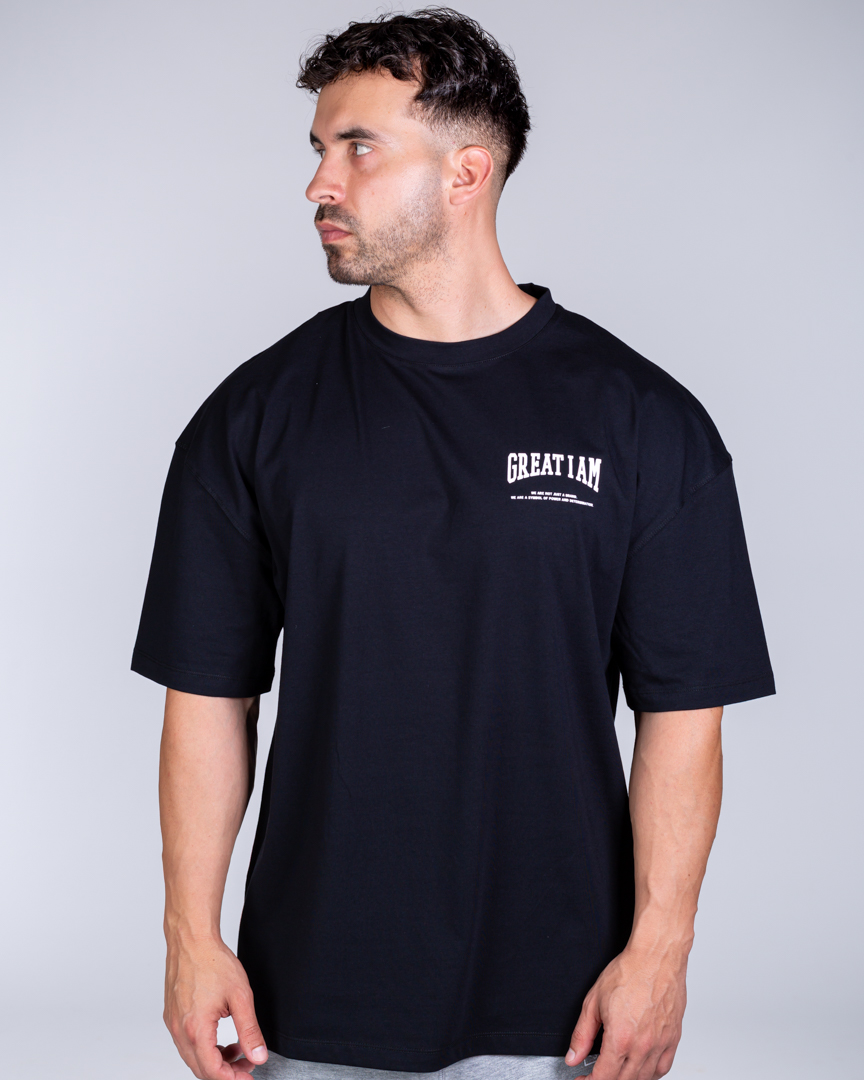 Alternative view of OVERSIZED T-SHIRT TIGERS CLUB BLACK