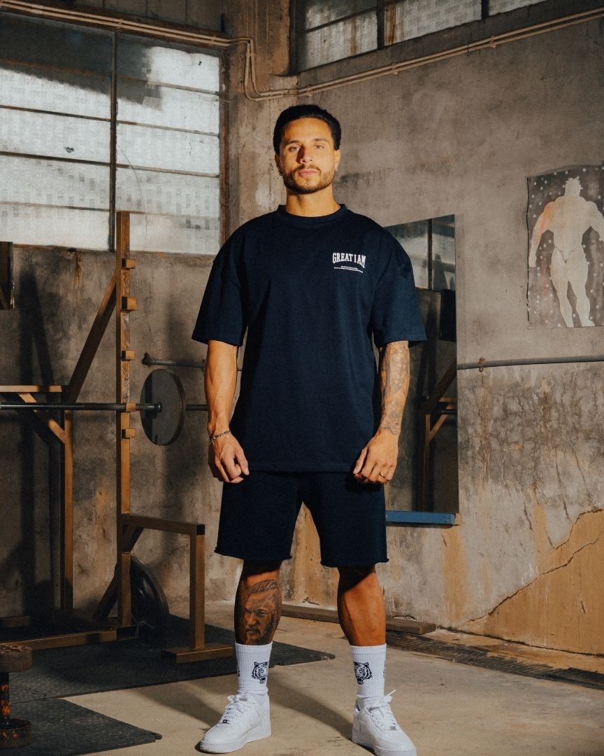 OVERSIZED T-SHIRT TIGERS CLUB BLACK - Great I Am