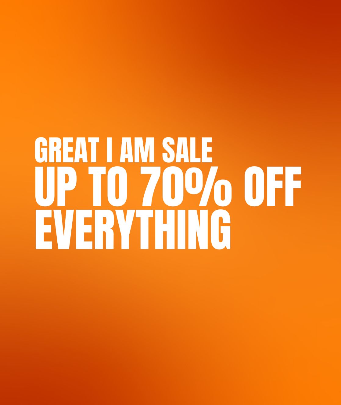 Homepage 2024 - Great I Am