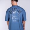 OVERSIZED T-SHIRT EARNED BLUE - Great I Am