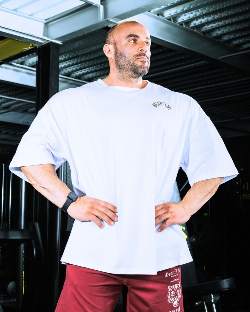 OVERSIZED T-SHIRT NOT GIVEN WHITE - Image 8