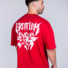 OVERSIZED T-SHIRT IRON ANGEL RED