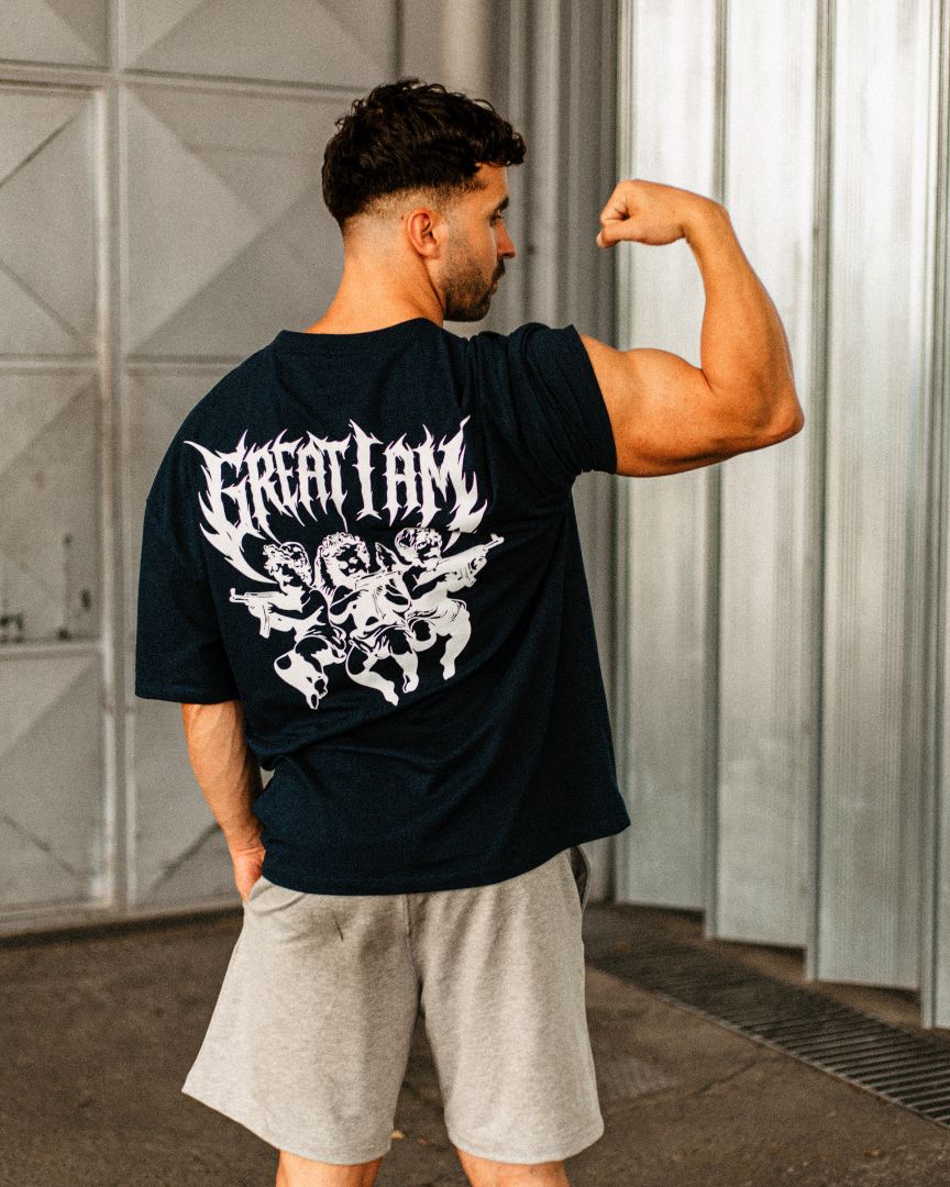 Oversized T-Shirt Iron Angel