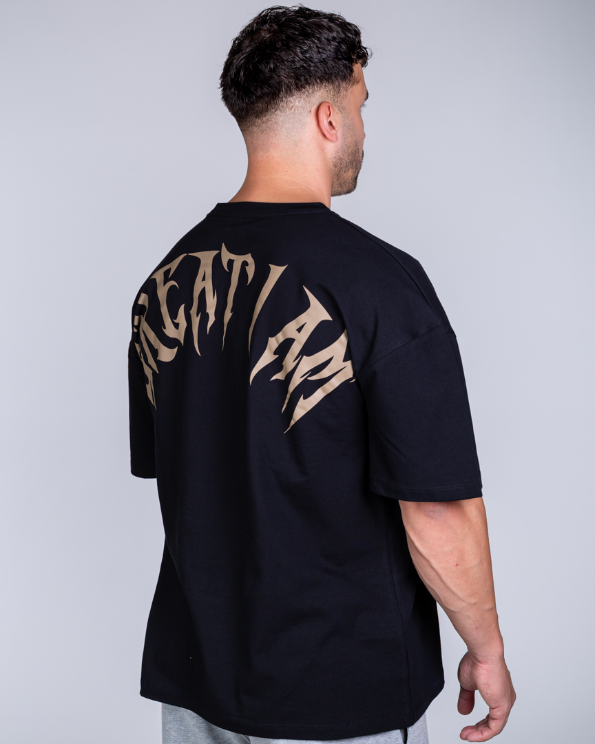 OVERSIZED T-SHIRT NOT GIVEN BLACK - Image 6