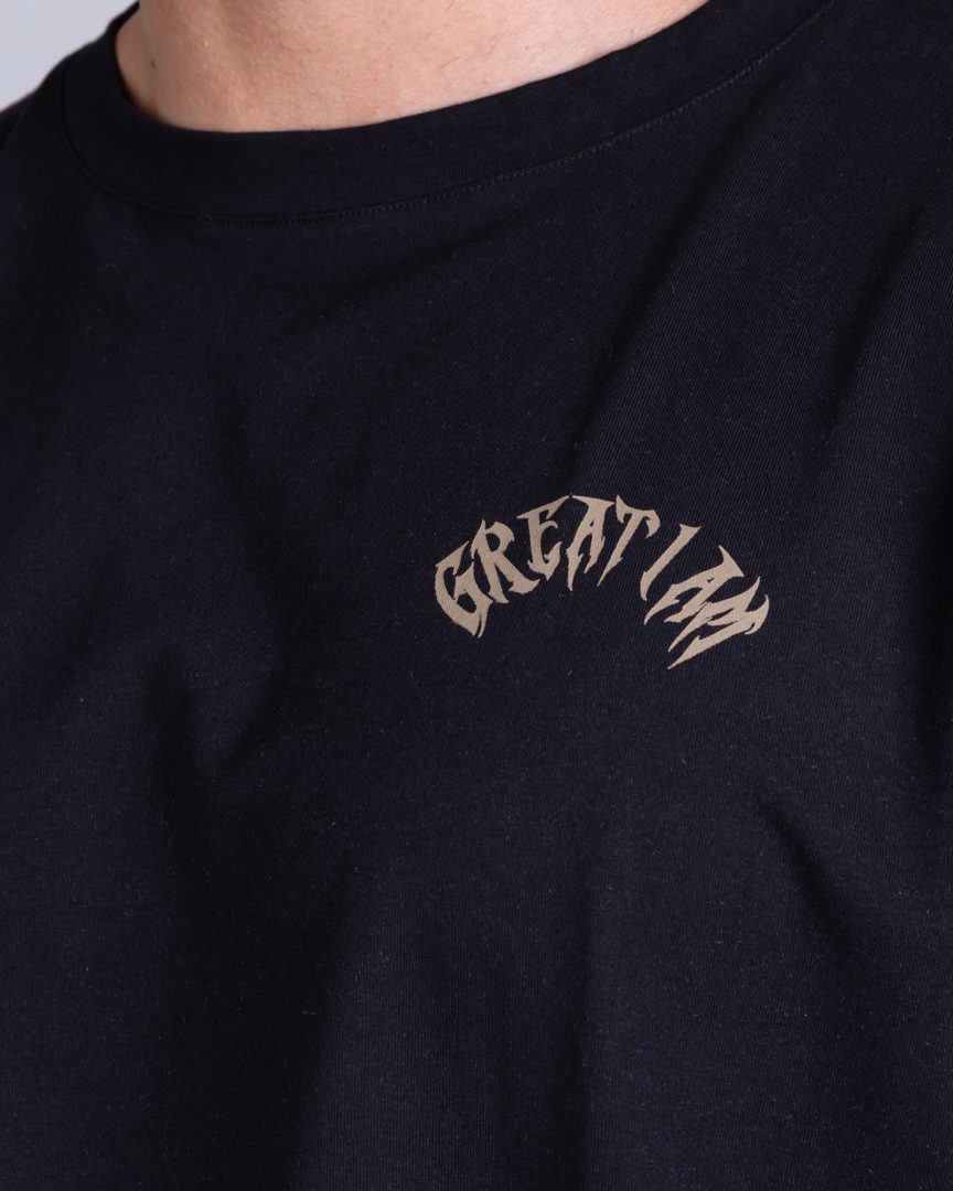 OVERSIZED T-SHIRT NOT GIVEN BLACK - Image 5