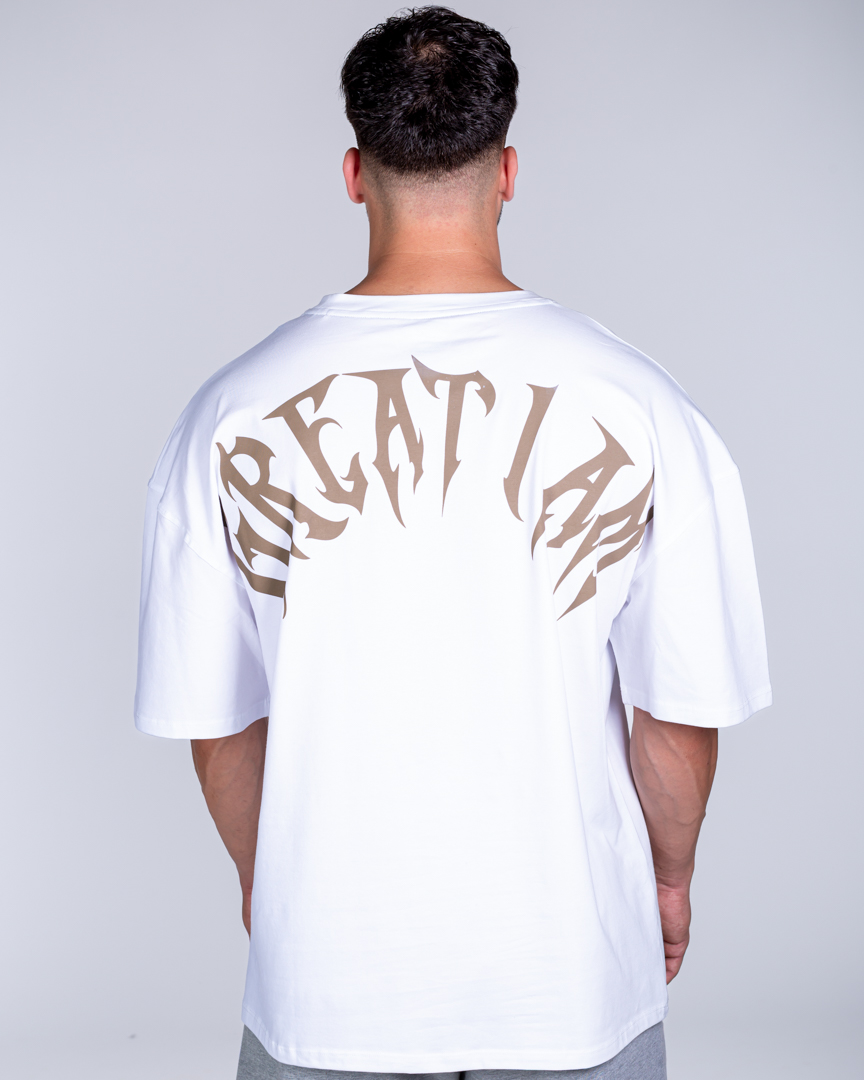 OVERSIZED T-SHIRT NOT GIVEN WHITE - Image 6