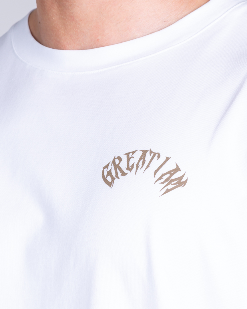 OVERSIZED T-SHIRT NOT GIVEN WHITE - Image 5