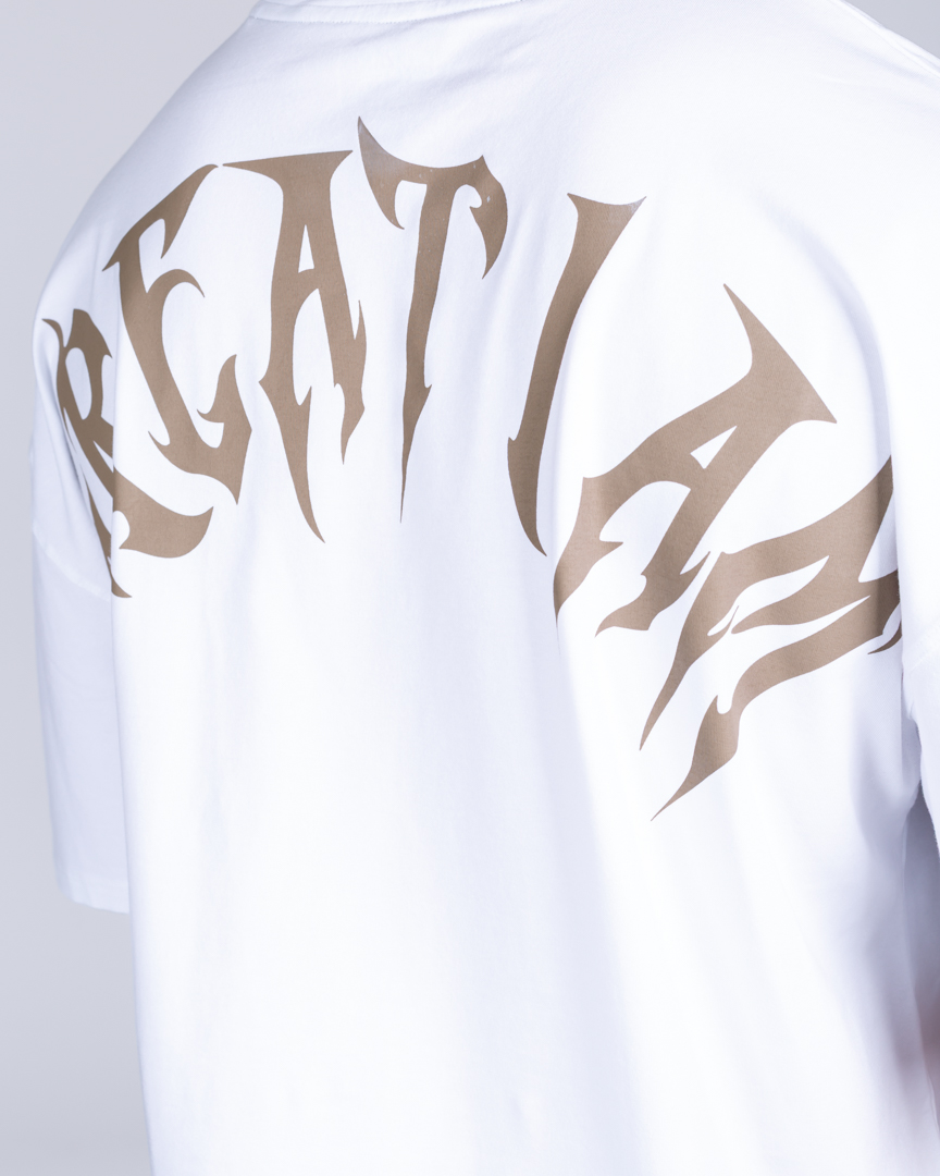 OVERSIZED T-SHIRT NOT GIVEN WHITE - Image 4