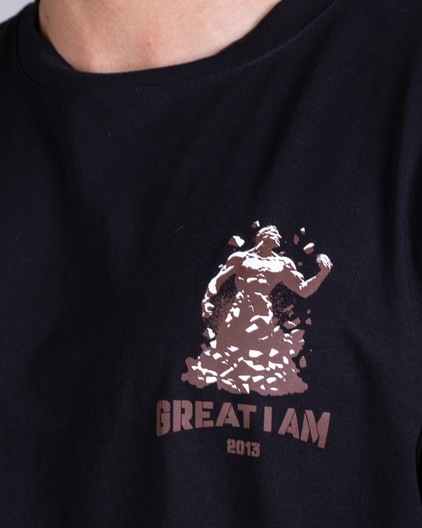OVERSIZED T-SHIRT ONLY DISCIPLINE BLACK - Image 4