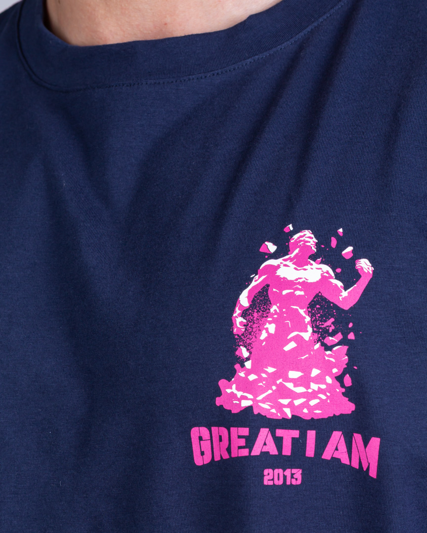 OVERSIZED T-SHIRT ONLY DISCIPLINE NAVY - Image 4