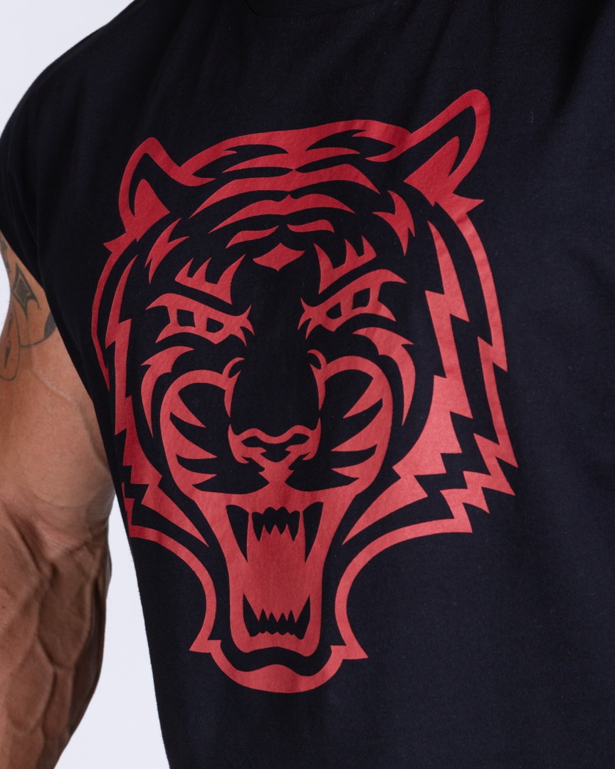 SLEEVELESS T-SHIRT WEIGHT OF IRON BLACK - Image 5