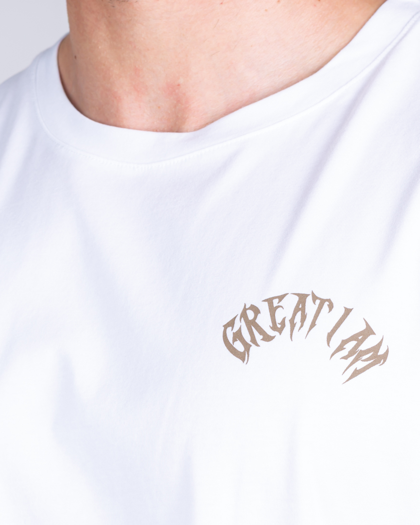 SLEEVELESS T-SHIRT NOT GIVEN WHITE - Image 5