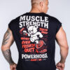 SLEEVELESS T-SHIRT POWERHOUSE BLACK - Great I Am