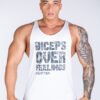 STRINGER BICEPS OVER FEELINGS GREY - Great I Am