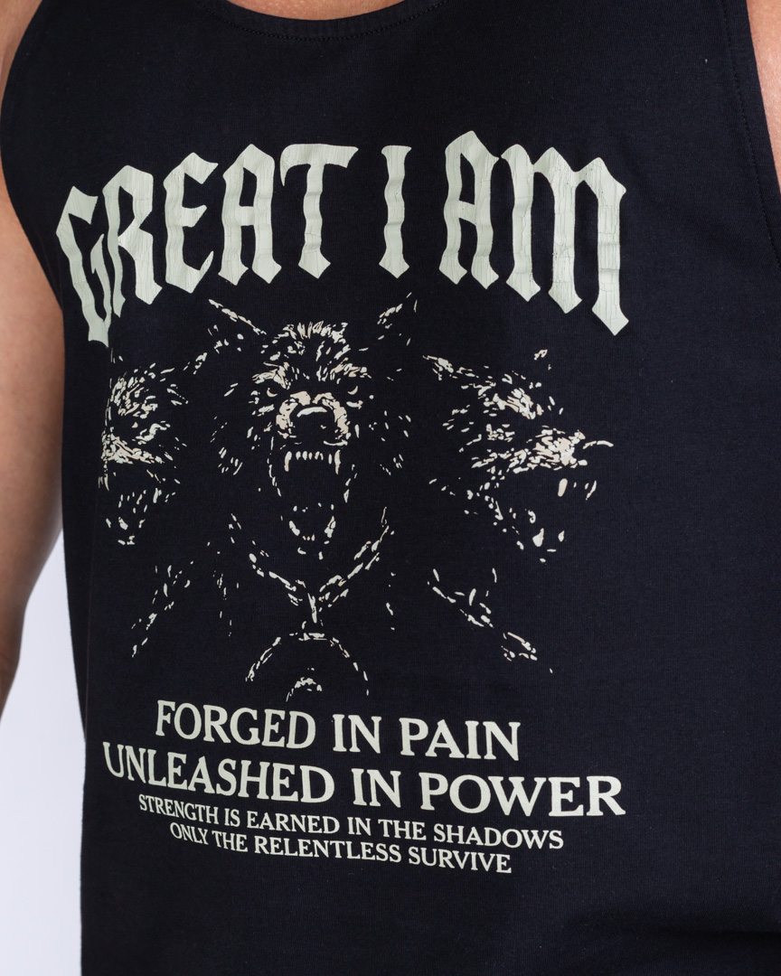 STRINGER FORGED IN PAIN CRACKED PRINT - Image 4