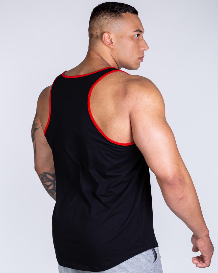 Alternative view of TANKTOP POWERHOUSE BLACK