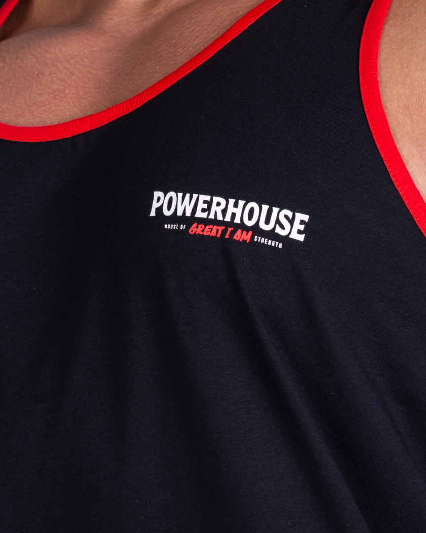 TANKTOP POWERHOUSE BLACK - Image 3