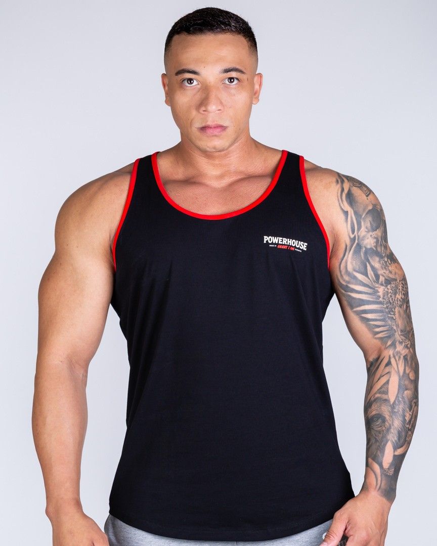 TANKTOP POWERHOUSE BLACK