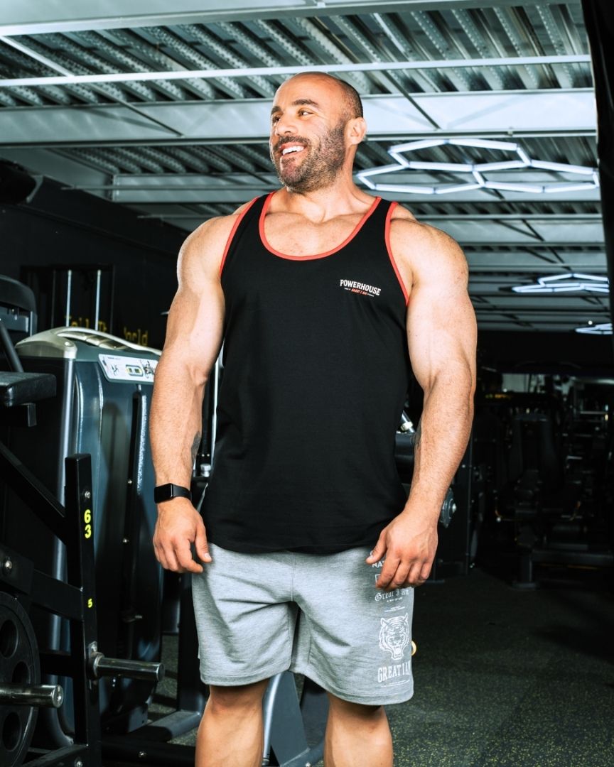 TANKTOP POWERHOUSE BLACK - Image 8